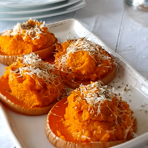 45 Puré de Zapallo Butternut y leche de Coco ( Guarniciones)