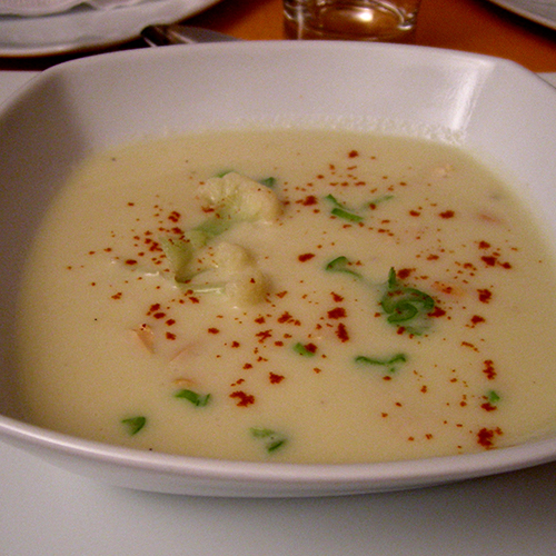 75 Crema de Coliflor (Entrada)