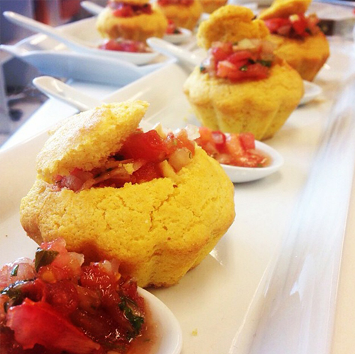 84 Muffins Salados de Polenta (Aperitivo)