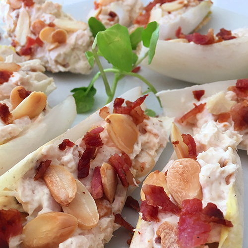 Foto 8 Canapés de Endivias con Pollo ( aperitivo)