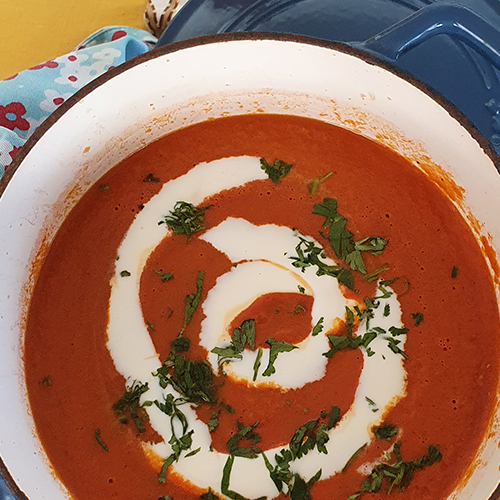 crema de pimenton y jerez (entrada)