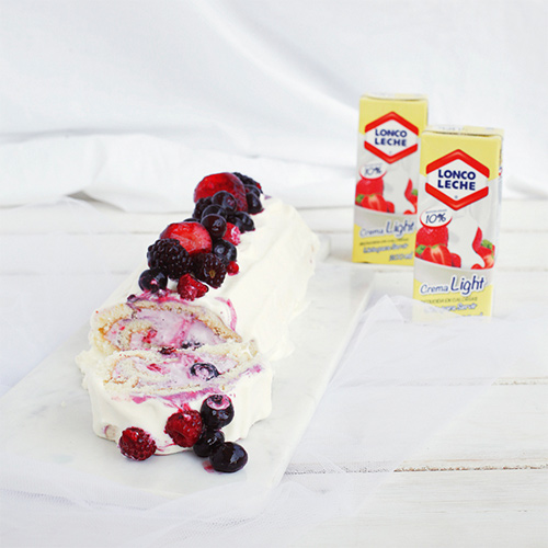 Brazo de reina con berries