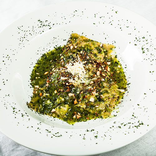 PESTO DE ESPINACA Y ALMENDRAS - Club Todos Somos Chef