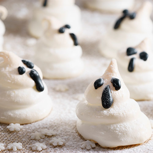 Merengue de fantasma halloween página