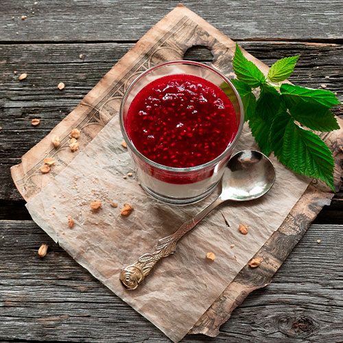 Copitas de cheesecake en frío de frambuesa_Página