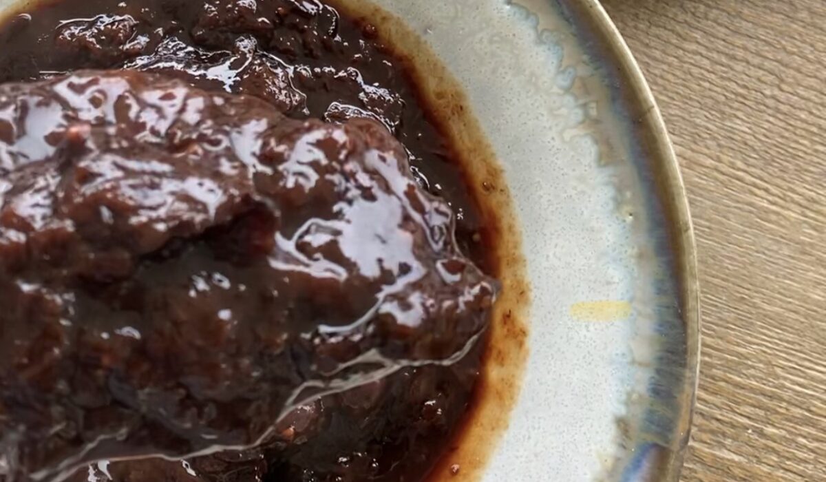 Salsa de ciruelas para carnes y pavos