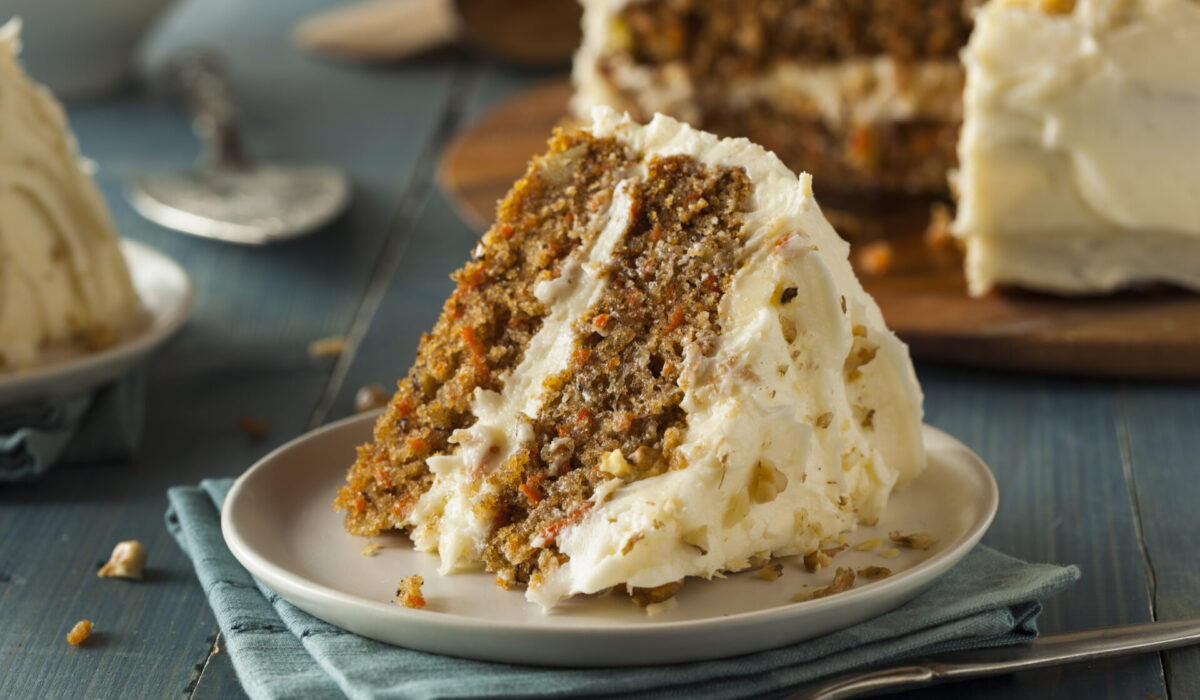 Healthy,Homemade,Carrot,Cake,Ready,For,Easter