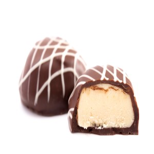 HUEVITOS DE MAZAPAN CUBIERTOS CON CHOCOLATE