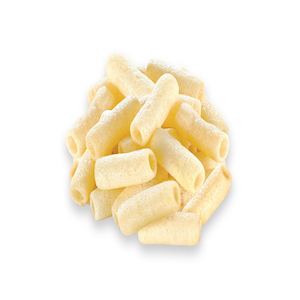 Fried and Spicy Tasty yellow white salted pipe, Salted Refill, Most famous and delicious wheat flour snack Children love them very much Snacks or Fryums, Frymus (Snacks Pellets)