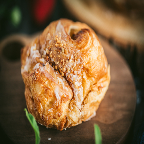 Fresh Baked Cinnamon Role with Glaze